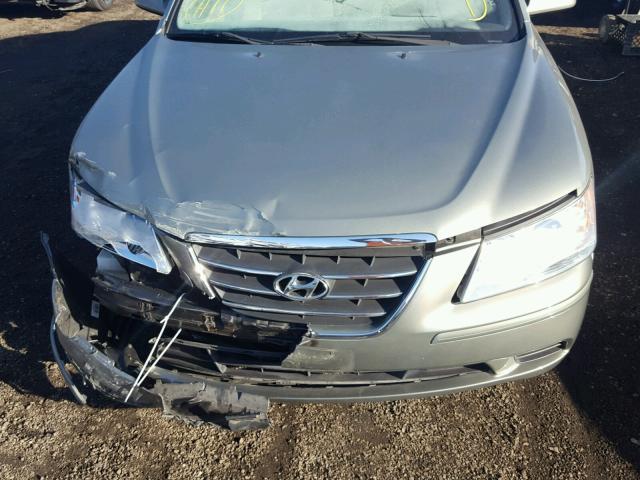 5NPET46C29H553660 - 2009 HYUNDAI SONATA GLS GRAY photo 9