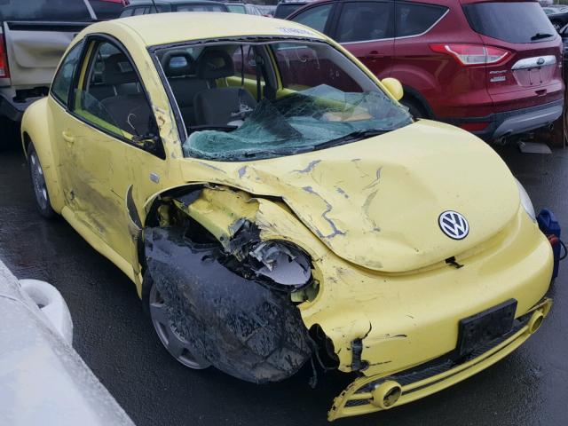 3VWCC21C4XM426724 - 1999 VOLKSWAGEN NEW BEETLE 黄色 照片 1