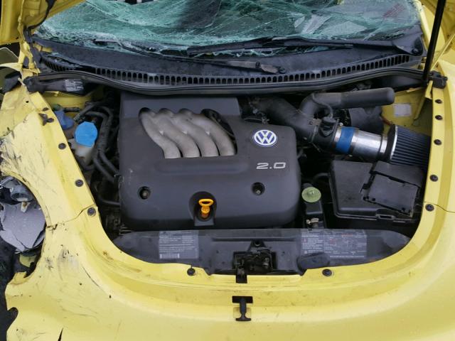 3VWCC21C4XM426724 - 1999 VOLKSWAGEN NEW BEETLE 黄色 照片 7
