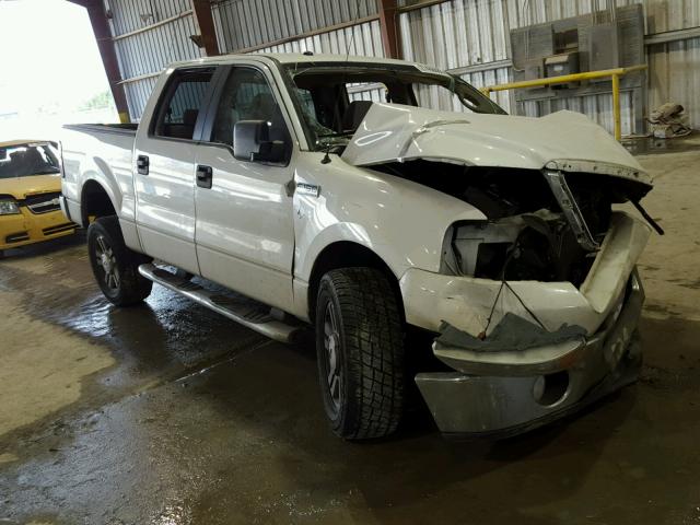 1FTRW12W18FA52162 - 2008 FORD F150 SUPER WHITE photo 1