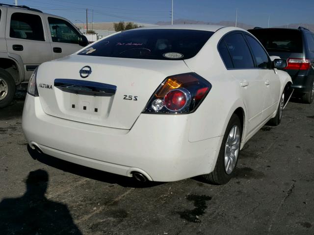 1N4AL2AP5CC137351 - 2012 NISSAN ALTIMA BAS WHITE photo 4