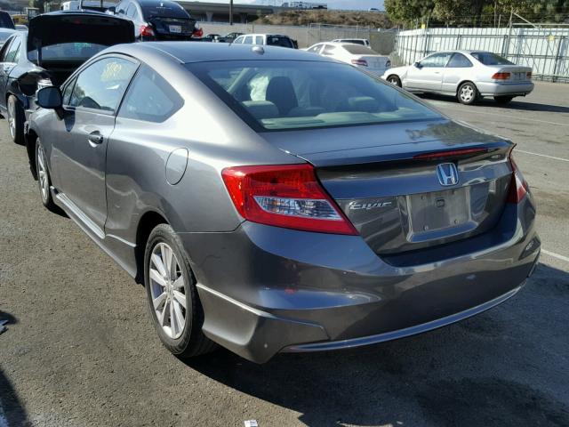2HGFG3B86CH550427 - 2012 HONDA CIVIC EX Grafit foto 3