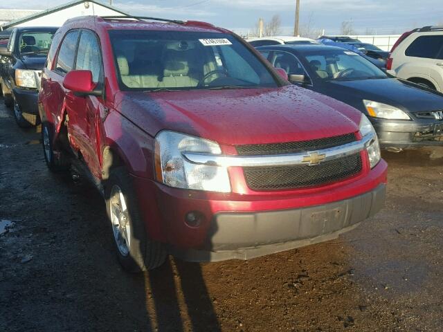 2CNDL63F566169549 - 2006 CHEVROLET EQUINOX LT RED photo 1