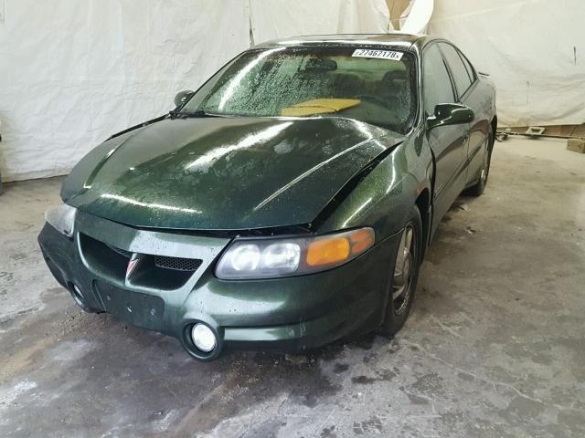 1G2HZ5411Y4189534 - 2000 PONTIAC BONNEVILLE GREEN photo 2