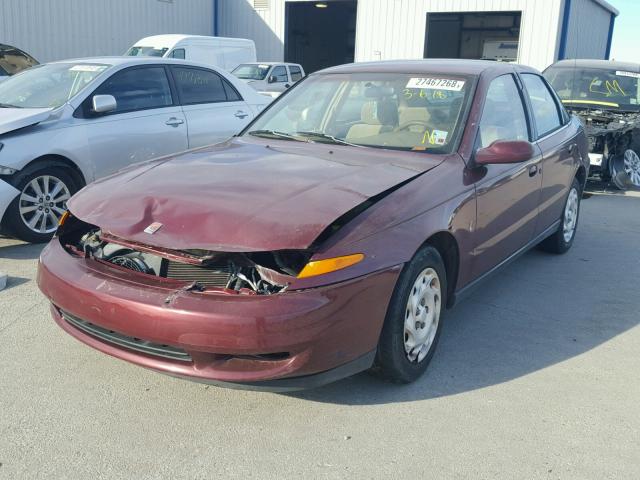 1G8JU52F9YY632557 - 2000 SATURN LS1 MAROON photo 2