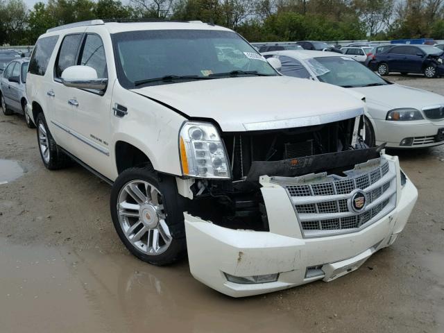 1GYS4KEF3DR113278 - 2013 CADILLAC ESCALADE E WHITE photo 1