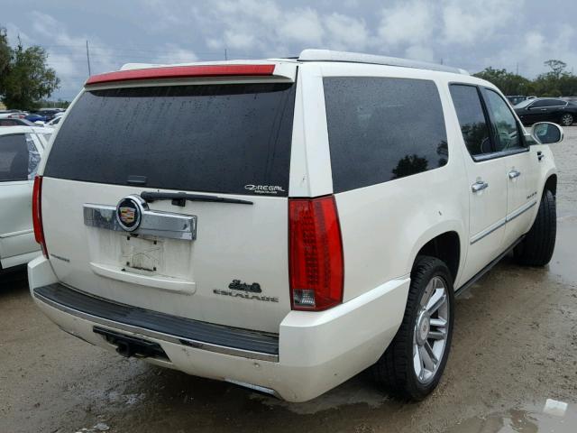 1GYS4KEF3DR113278 - 2013 CADILLAC ESCALADE E WHITE photo 4