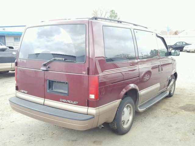 1GNDM19X42B115954 - 2002 CHEVROLET ASTRO MAROON photo 4