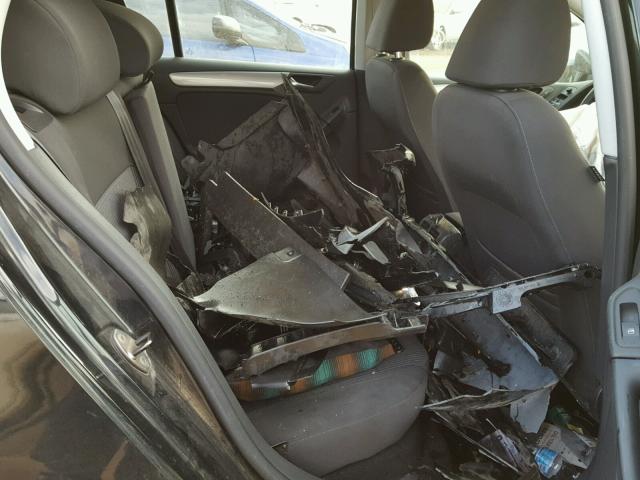 WVWDB7AJ9CW200923 - 2012 VOLKSWAGEN GOLF 黑色 照片 6