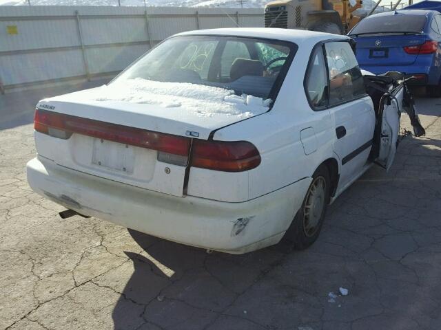 4S3BD635XS7211224 - 1995 SUBARU LEGACY L A WHITE photo 4