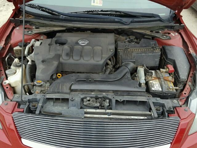 1N4AL21E19N482954 - 2009 NISSAN ALTIMA 2.5 RED photo 7