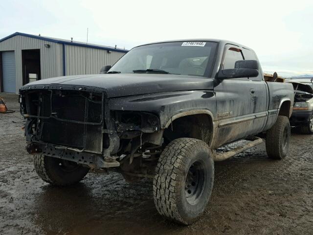 1B7KF23W6YJ118093 - 2000 DODGE RAM 2500 BLACK photo 2