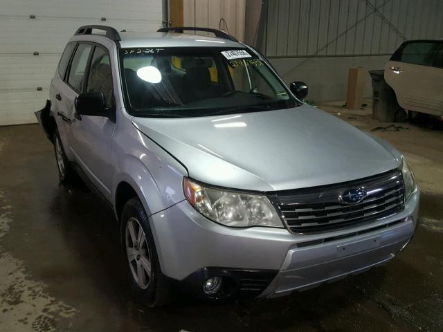 JF2SH6BCXAH914238 - 2010 SUBARU FORESTER X SILVER photo 1