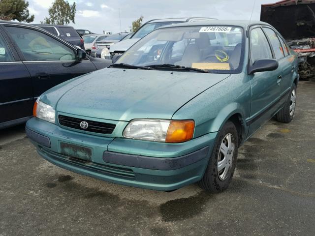 JT2EL56E2S7002249 - 1995 TOYOTA TERCEL DX GREEN photo 2