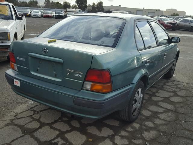 JT2EL56E2S7002249 - 1995 TOYOTA TERCEL DX GREEN photo 4