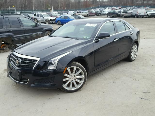 1G6AH5SX2D0133159 - 2013 CADILLAC ATS LUXURY BLACK photo 2