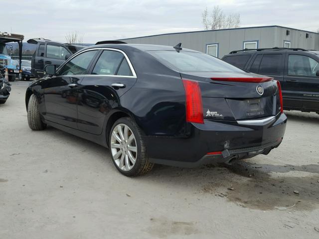 1G6AH5SX2D0133159 - 2013 CADILLAC ATS LUXURY BLACK photo 3