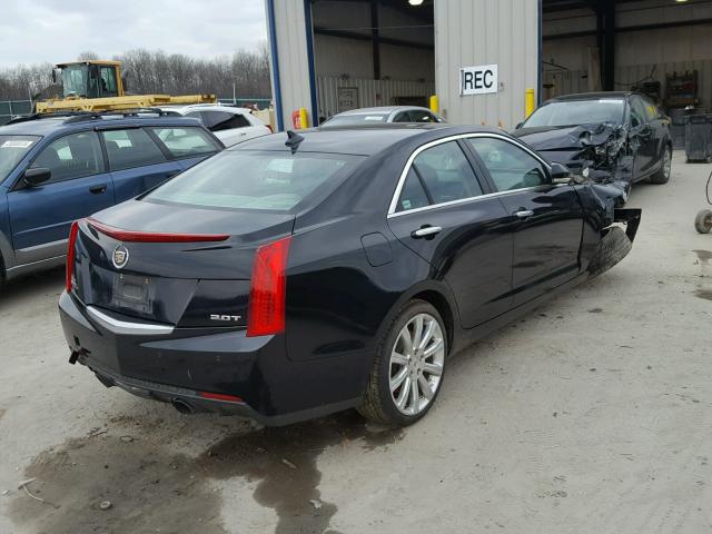 1G6AH5SX2D0133159 - 2013 CADILLAC ATS LUXURY BLACK photo 4