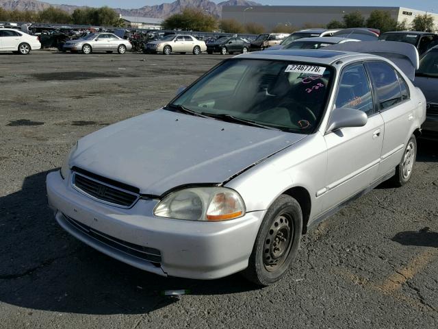 1HGEJ8640VL026519 - 1997 HONDA CIVIC EX SILVER photo 2