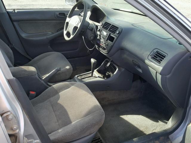 1HGEJ8640VL026519 - 1997 HONDA CIVIC EX ვერცხლისფერი ფოტო 5