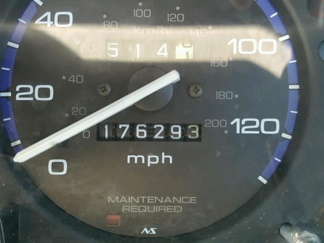 1HGEJ8640VL026519 - 1997 HONDA CIVIC EX ვერცხლისფერი ფოტო 8