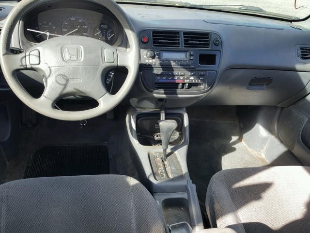 1HGEJ8640VL026519 - 1997 HONDA CIVIC EX ვერცხლისფერი ფოტო 9