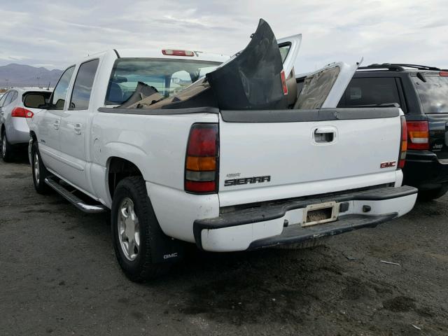 2GTEK63N351184503 - 2005 GMC SIERRA K15 WHITE photo 3