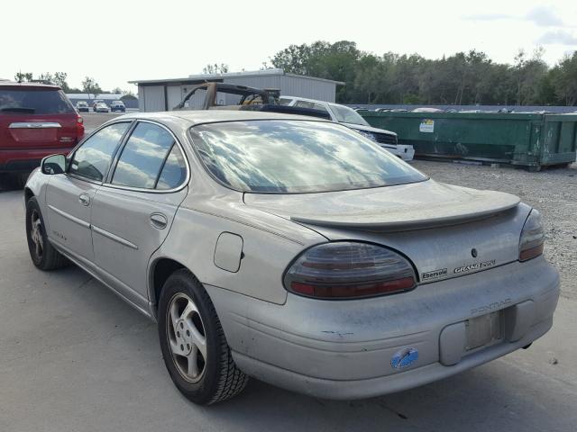 1G2WJ52KXXF352386 - 1999 PONTIAC GRAND PRIX SILVER photo 3