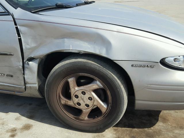 1G2WJ52KXXF352386 - 1999 PONTIAC GRAND PRIX SILVER photo 9