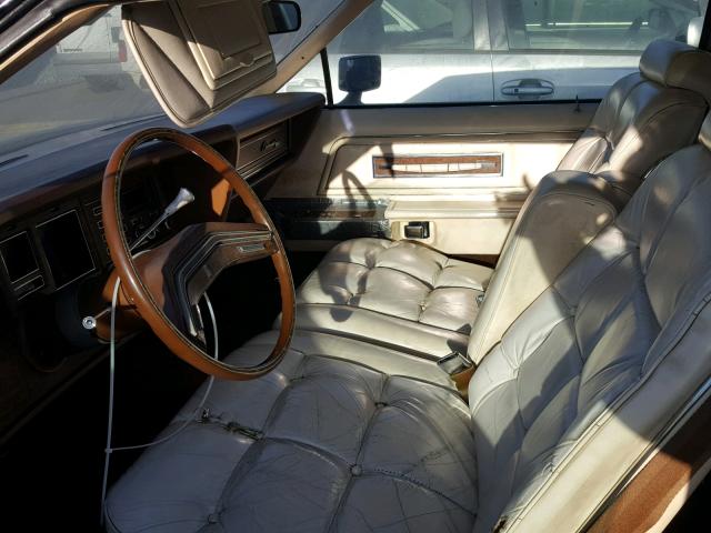 5Y89A890227 - 1975 LINCOLN CONTINENTA YELLOW photo 5
