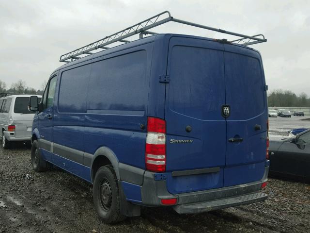 WD0PE745485293714 - 2008 DODGE SPRINTER 2 BLUE photo 3