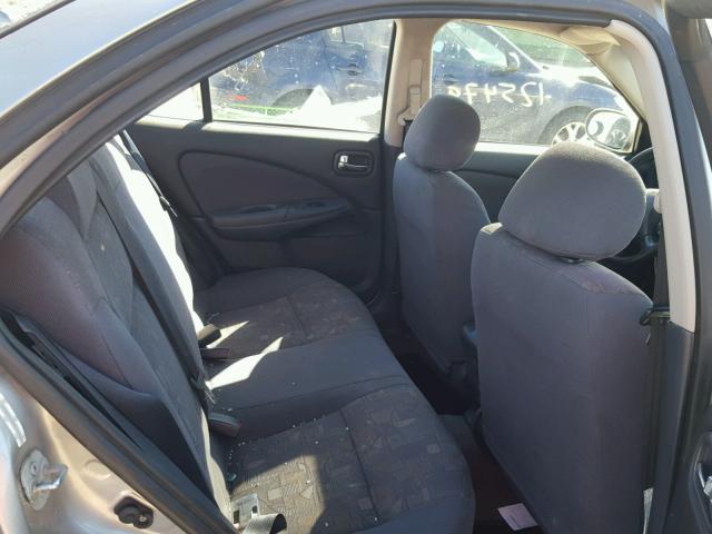 3N1BB51DX1L111504 - 2001 NISSAN SENTRA SE GRAY photo 6