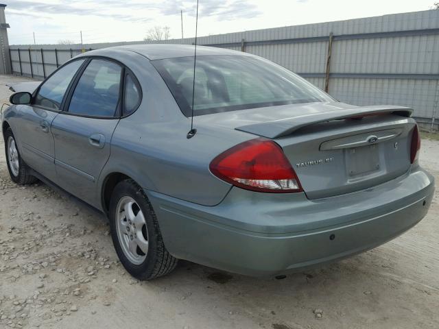 1FAFP53U26A121834 - 2006 FORD TAURUS SE GREEN photo 3