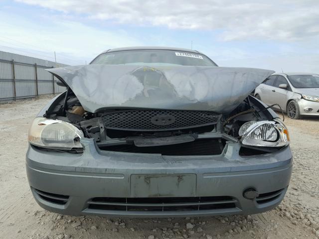 1FAFP53U26A121834 - 2006 FORD TAURUS SE GREEN photo 9