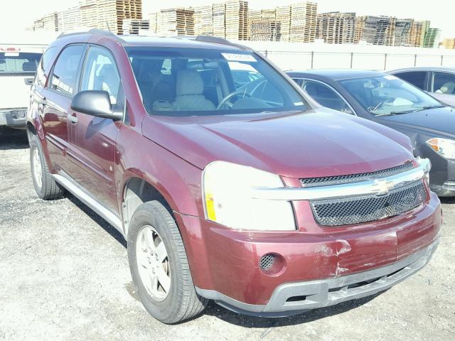 2CNDL13F276035246 - 2007 CHEVROLET EQUINOX LS BURGUNDY photo 1