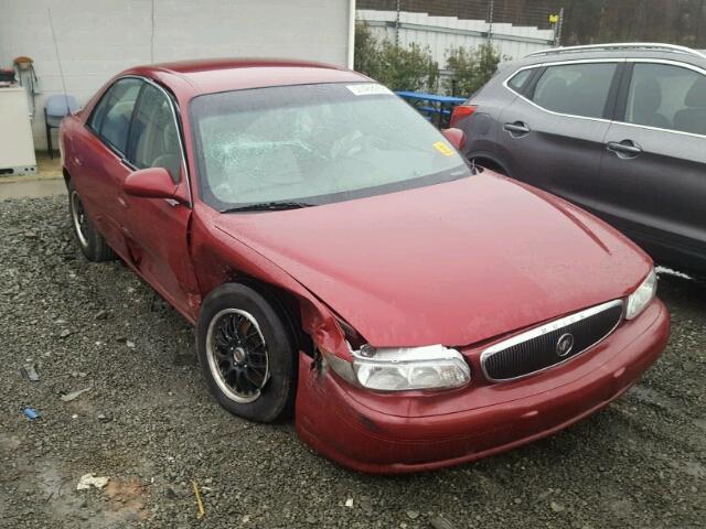 2G4WS52J241315203 - 2004 BUICK CENTURY CU BURGUNDY photo 1