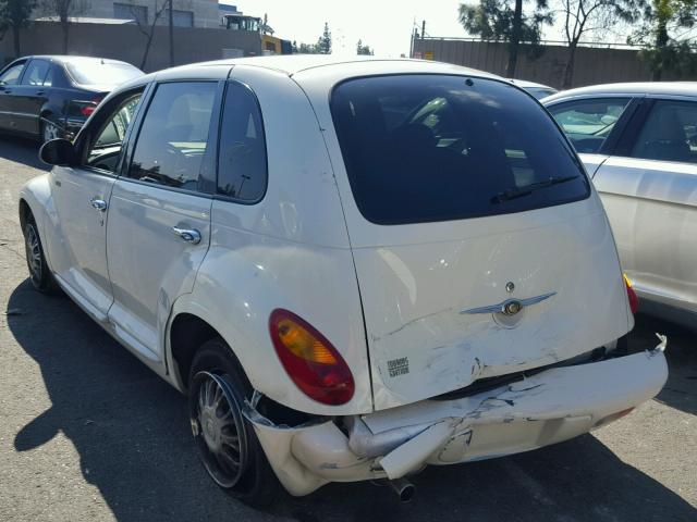 3C4FY58B05T598624 - 2005 CHRYSLER PT CRUISER WHITE photo 3