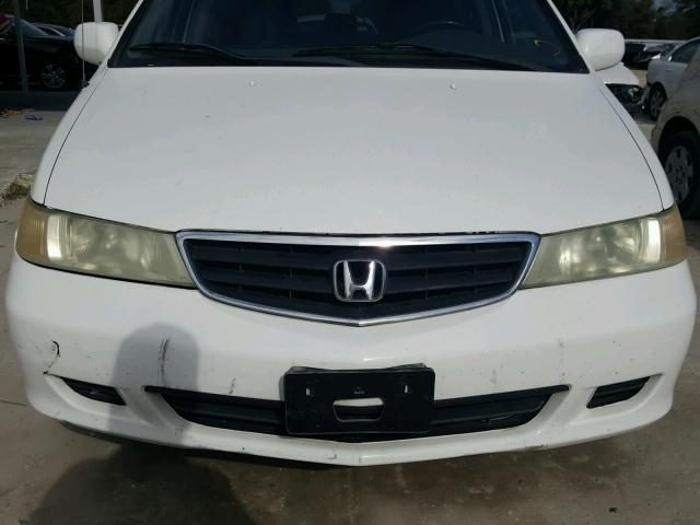 5FNRL18653B125823 - 2003 HONDA ODYSSEY EX WHITE photo 9