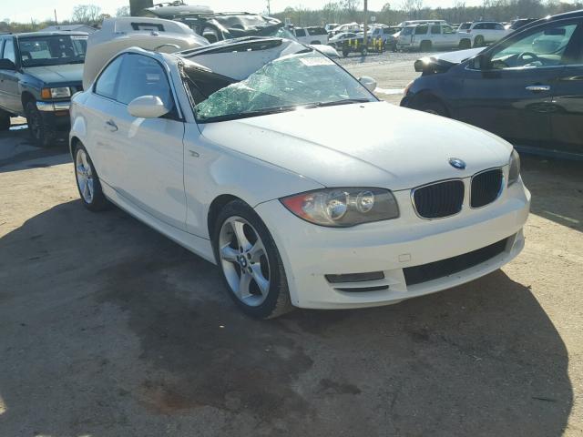 WBAUP73509VK75930 - 2009 BMW 128 I WHITE photo 1