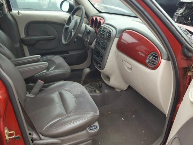 3C8FY68B82T225797 - 2002 CHRYSLER PT CRUISER RED photo 5