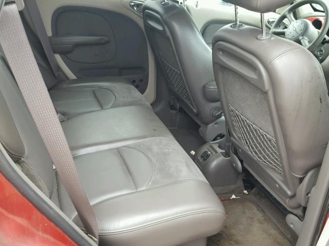 3C8FY68B82T225797 - 2002 CHRYSLER PT CRUISER RED photo 6