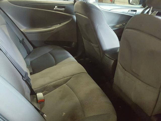 5NPEB4AC1BH084898 - 2011 HYUNDAI SONATA GLS BLUE photo 6