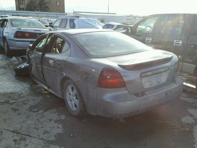 2G2WP552771200633 - 2007 PONTIAC GRAND PRIX GRAY photo 3