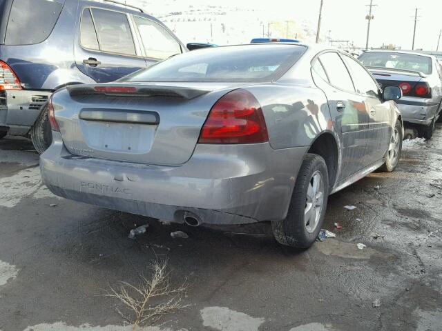 2G2WP552771200633 - 2007 PONTIAC GRAND PRIX GRAY photo 4