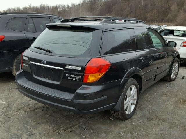 4S4BP67C054346519 - 2005 SUBARU LEGACY OUT BLACK photo 4