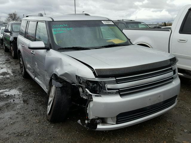 2FMHK6D8XEBD19116 - 2014 FORD FLEX LIMIT SILVER photo 1