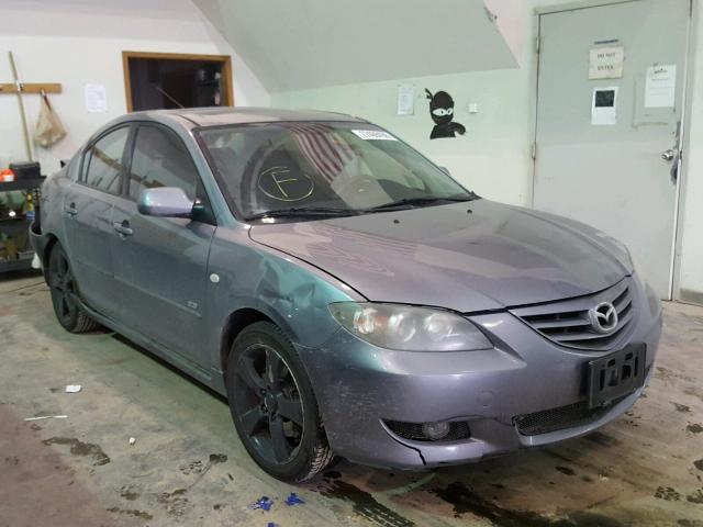 JM1BK323751251465 - 2005 MAZDA 3 S GRAY photo 1