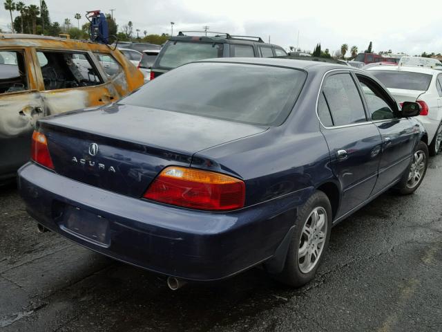 19UUA5665YA004110 - 2000 ACURA 3.2TL BLUE photo 4