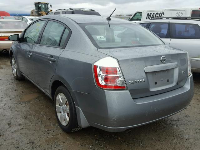 3N1AB61E37L706570 - 2007 NISSAN SENTRA 2.0 SILVER photo 3