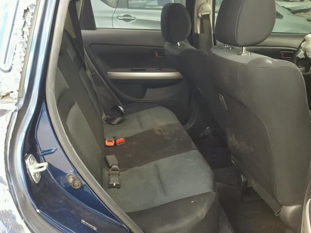 JTKKT624960160771 - 2006 TOYOTA SCION XA BLUE photo 6